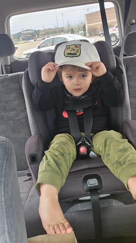 Customer photo review of Big Flat Bill Unstructured Rope Hat