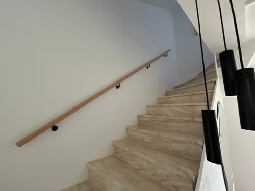 Customer photo review of Handlauf Buche - Rund