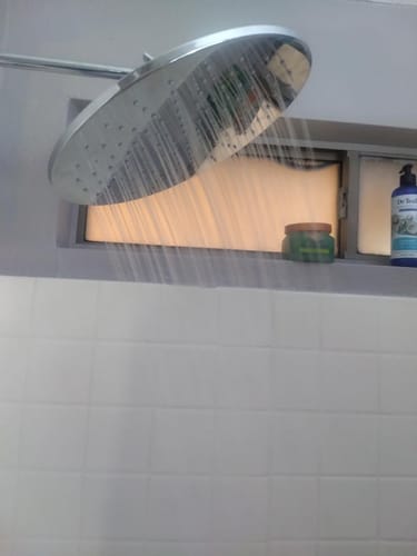 Customer photo review of 12 Inch Rain Shower Head