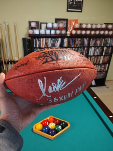Customer photo review of Marcus Allen Autograph Signing