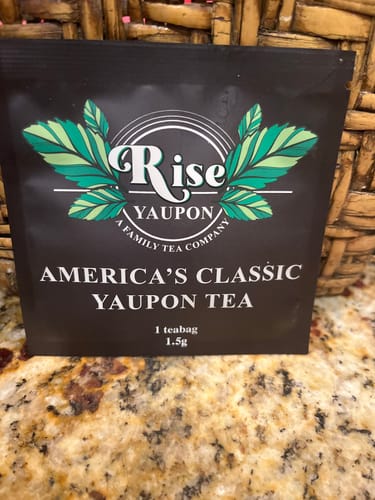 Customer photo review of Rise Yaupon 4-Blend Sampler Pack