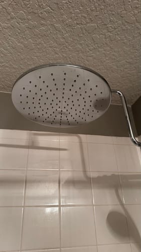 Customer photo review of 12 Inch Rain Shower Head