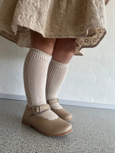 Customer photo review of Scallop Mary Jane - Oats