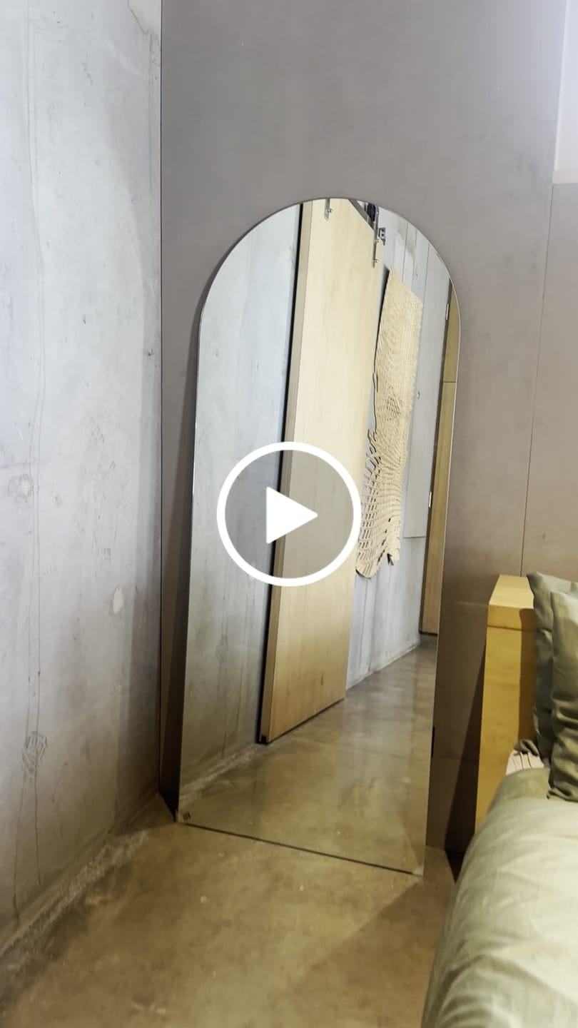 Customer video review of Cassia - Frameless Full Length Mirror
