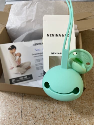 Customer photo review of Chupete DIAMOND + Guardachupete de Silicona orgánica