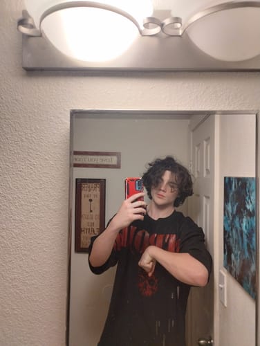 Customer photo review of Blood Red Pump Cover