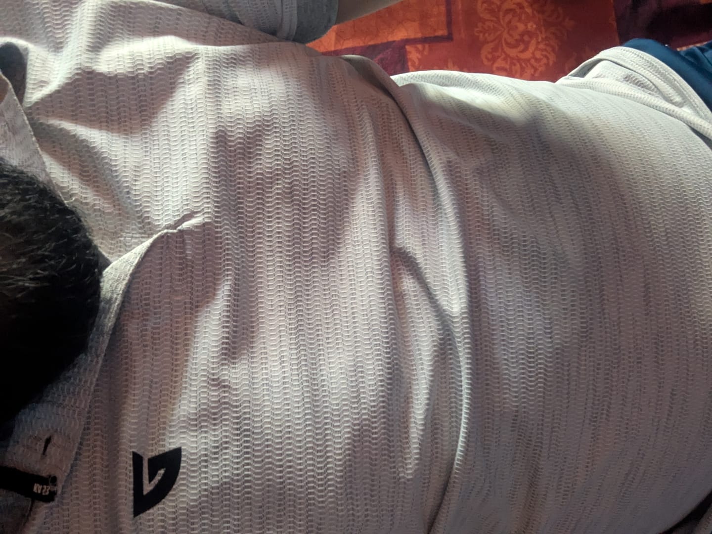 Customer photo review of KA53 Dri-FIT Polo T-shirt Blue