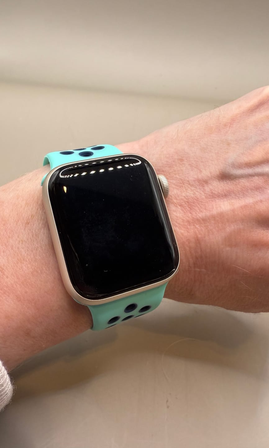 BluShark Apple Band Silicone Sport Aquamarine Blue