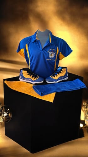 Customer photo review of Sorority Footwear - Sigma Gamma Rho Sneakers J11