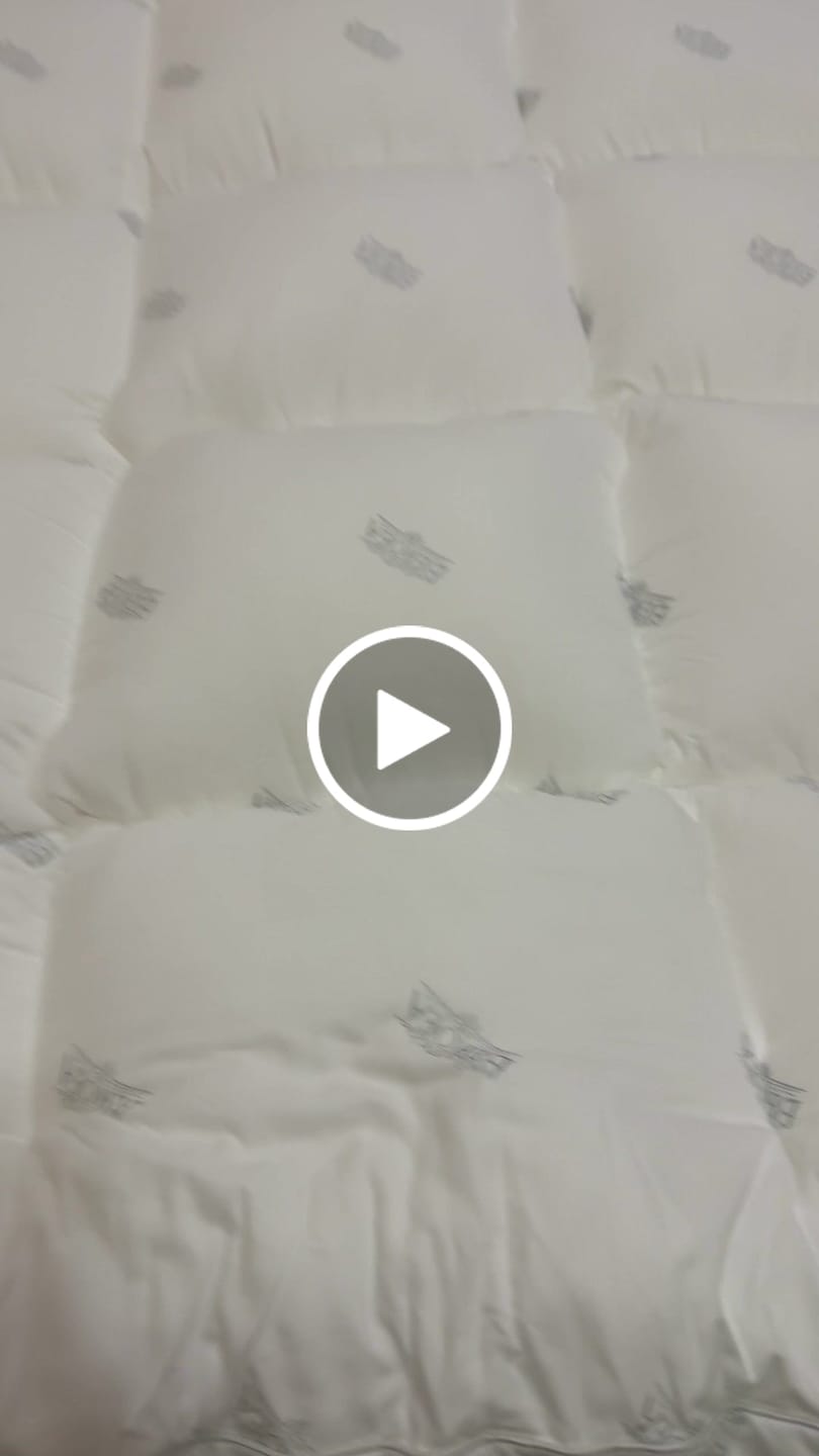 Customer video review of Ultimate Comfort Luxury Beroea Mattress Topper 12 cm + Protector