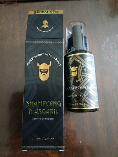 Customer photo review of Shampoing Densifiant Barbe | Nettoyage Doux et Hydratant