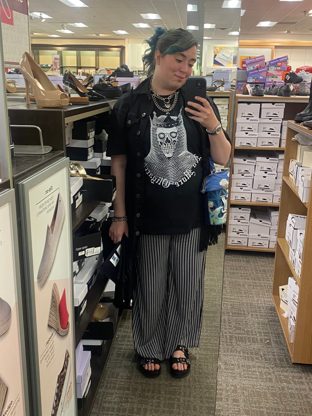 Customer photo review of No More Oligarchs Oversized Tee