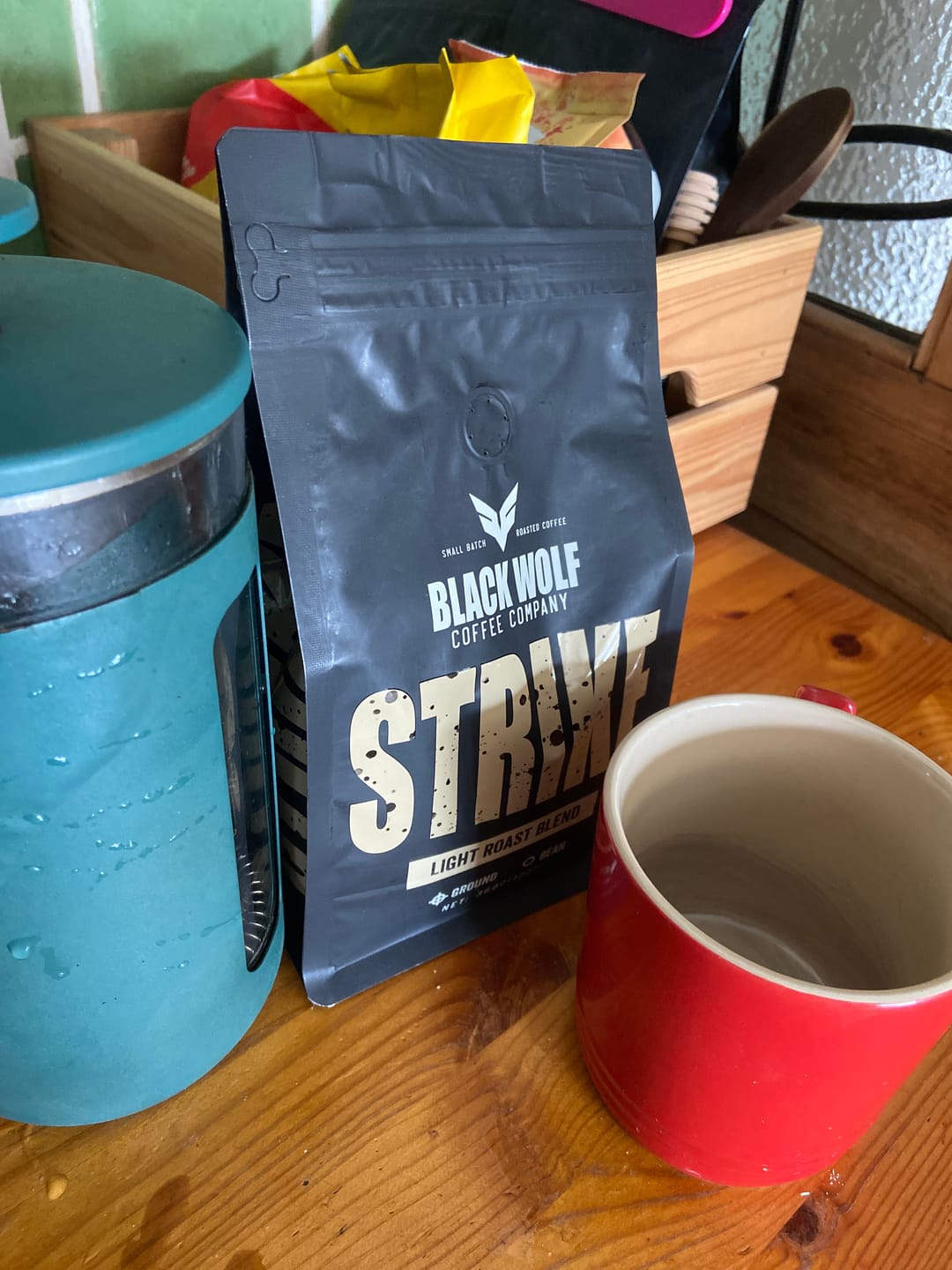 Customer photo review of Strike - Light Roast Blend - 360g