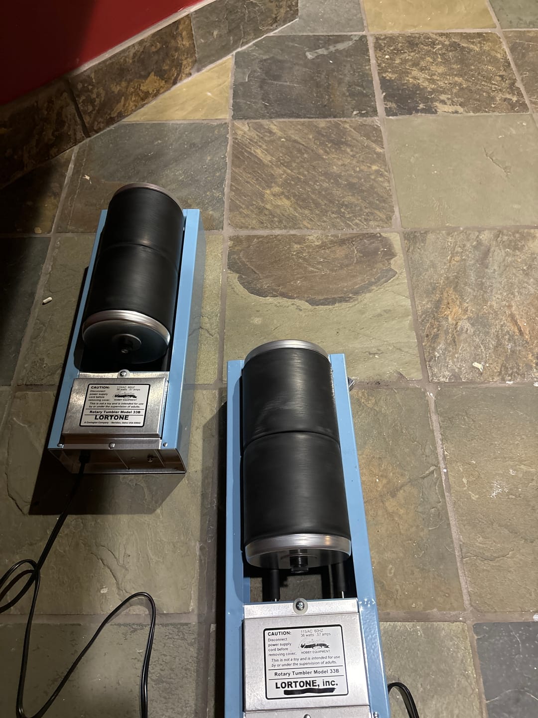 Customer photo review of Lortone 33-B  Rock Tumbler
