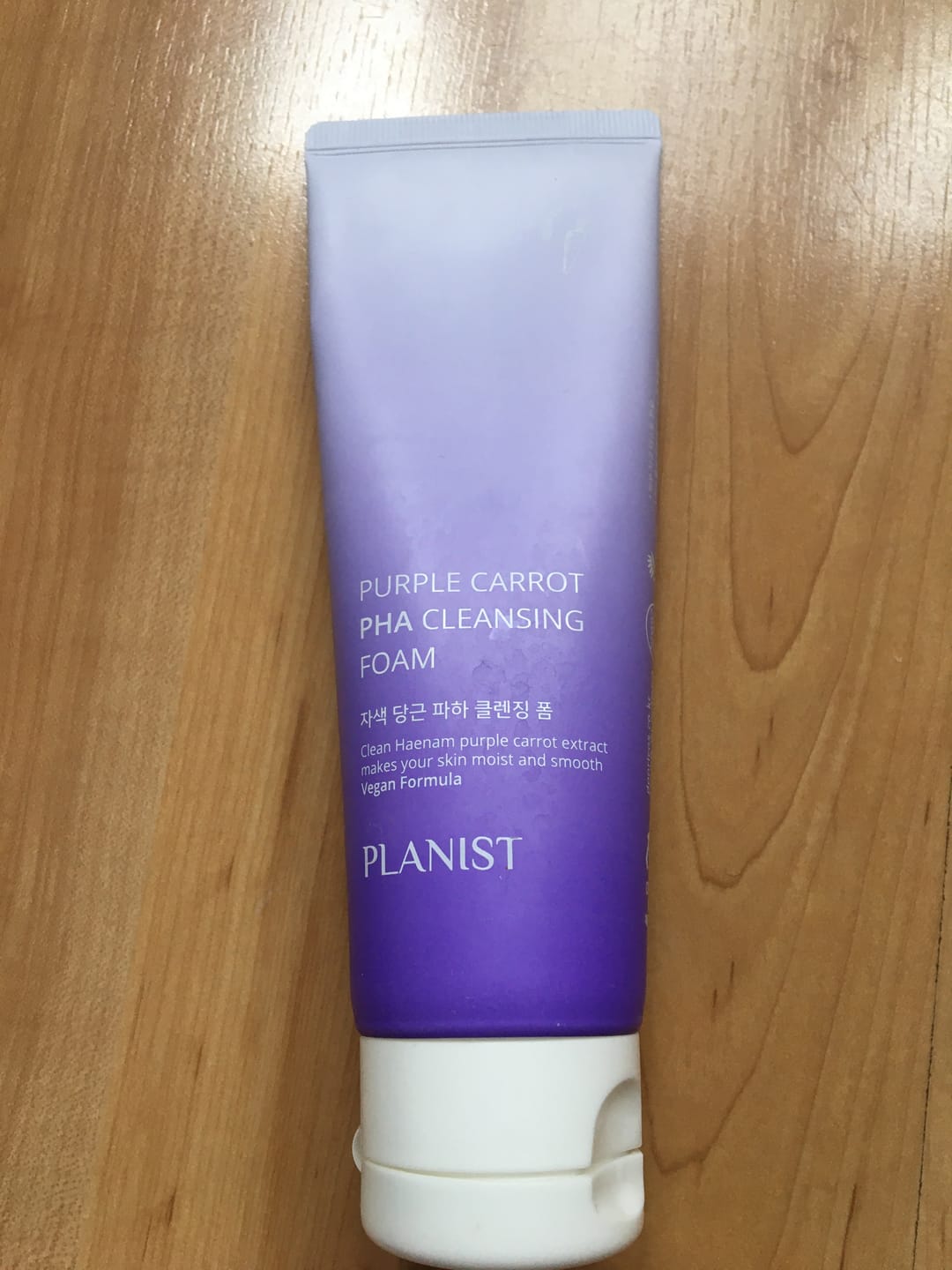 Customer photo review of NEW Почистваща пяна-крем Doori Planist Purple Carrot PHA Cleansing foam