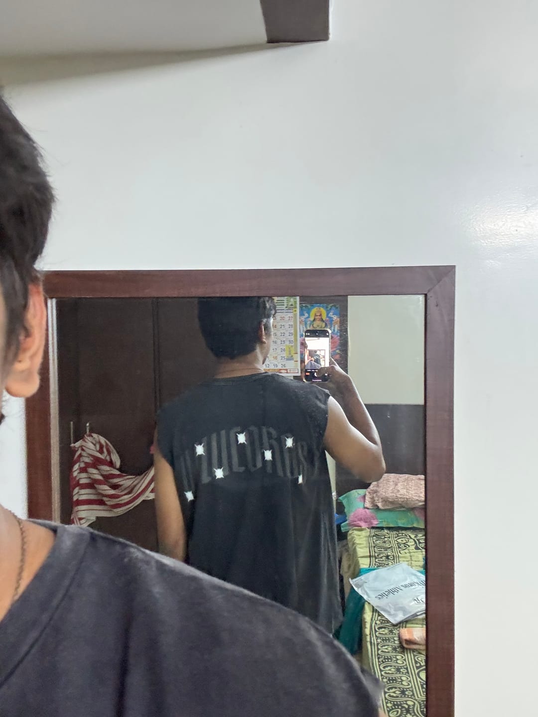 Customer photo review of STATEMENT CUT-OFF BLACK WASH