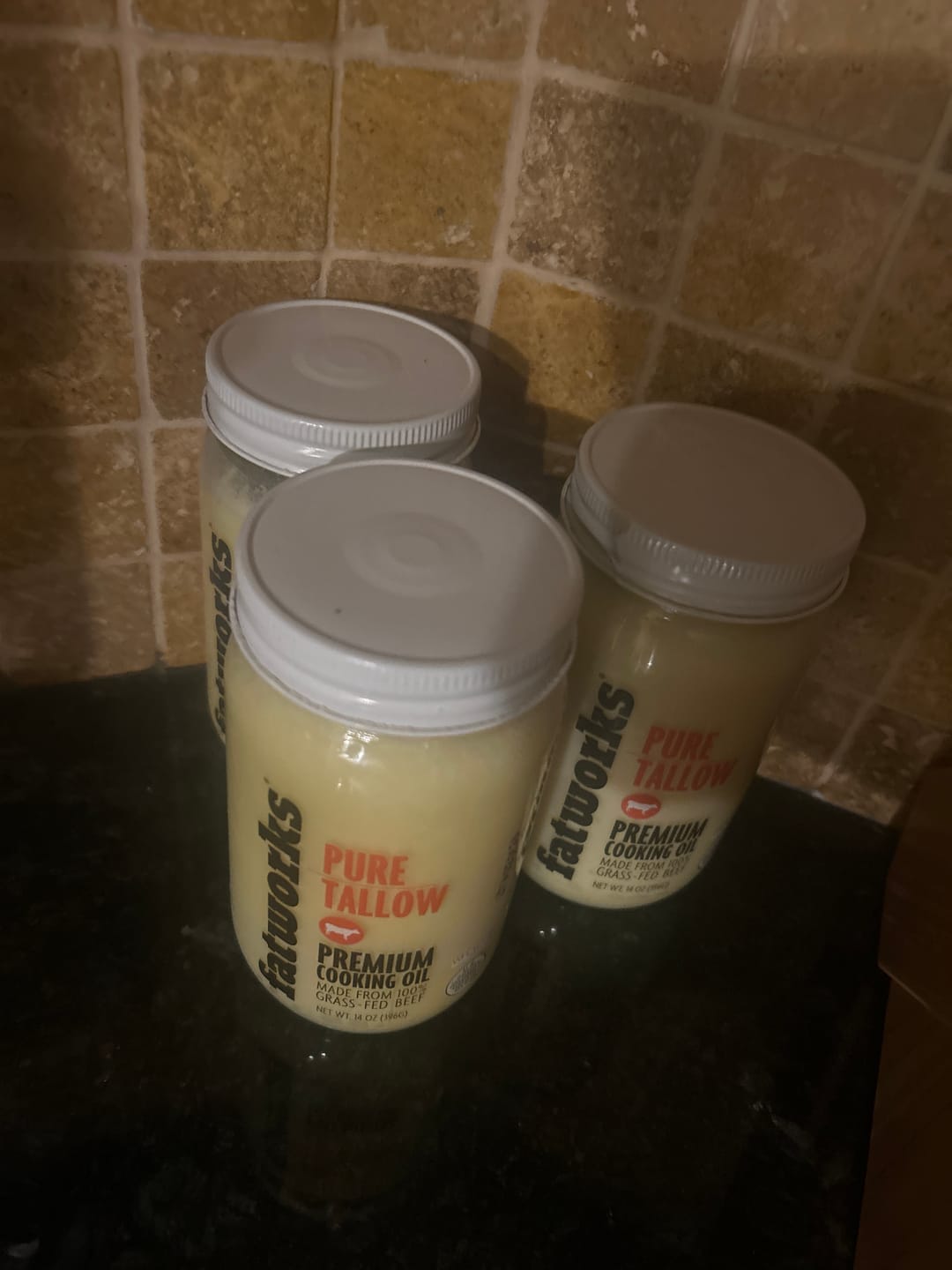 Customer photo review of Grass Fed Beef Tallow (14 oz)