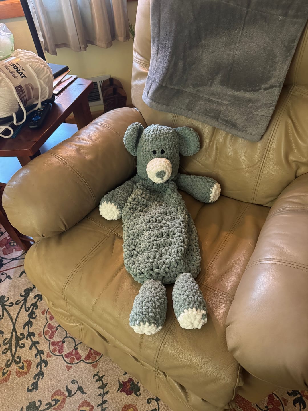 Customer photo review of Crochet Teddy Bear Pattern PDF Download