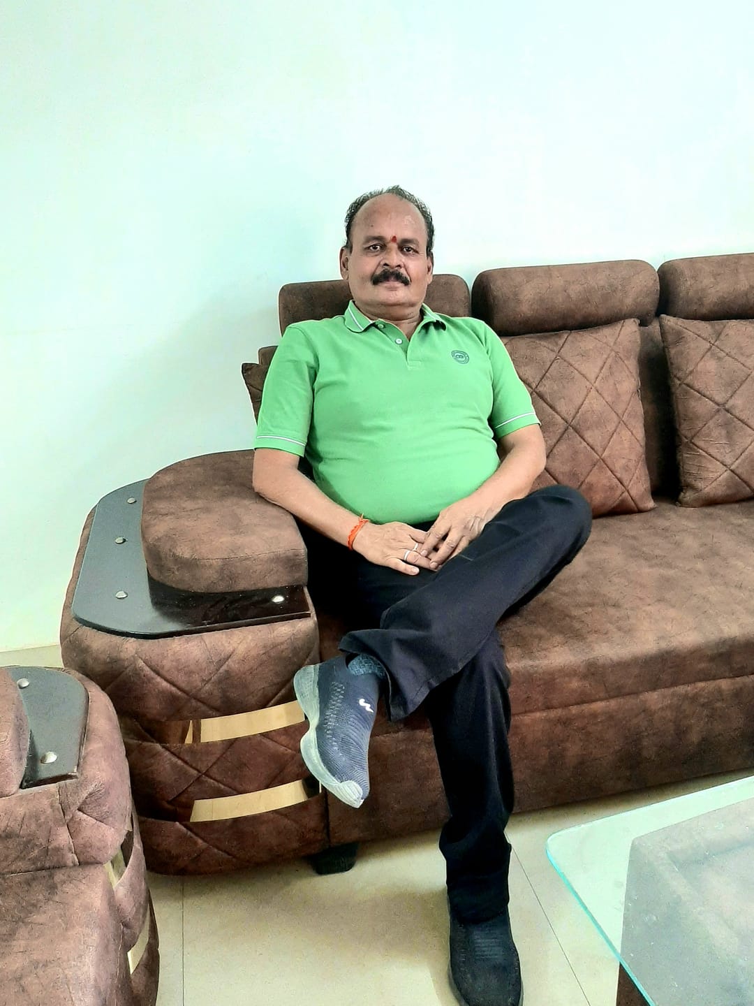 Customer photo review of Monaco - Black Trouser For Men | Ariser
