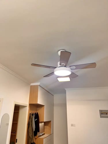 Customer photo review of WOW Slimline Ceiling Fan Lamp-wow5013