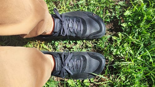 Customer photo review of GOBI SNEAKER LEATHER OBSIDEAN (MENS)