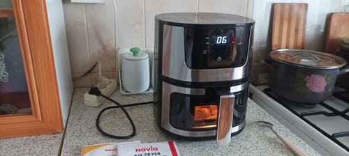 Customer photo review of Air Fryer Novio Grill & Fry