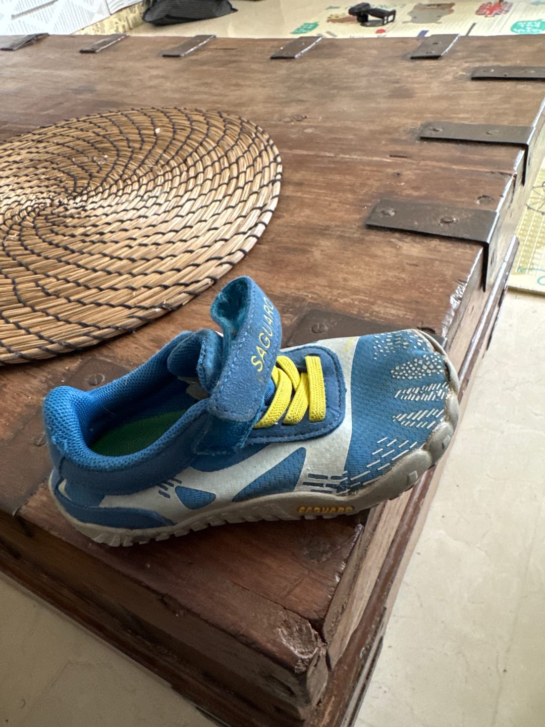 Customer photo review of Niños Fast Ⅰ - Zapatos Barefoot