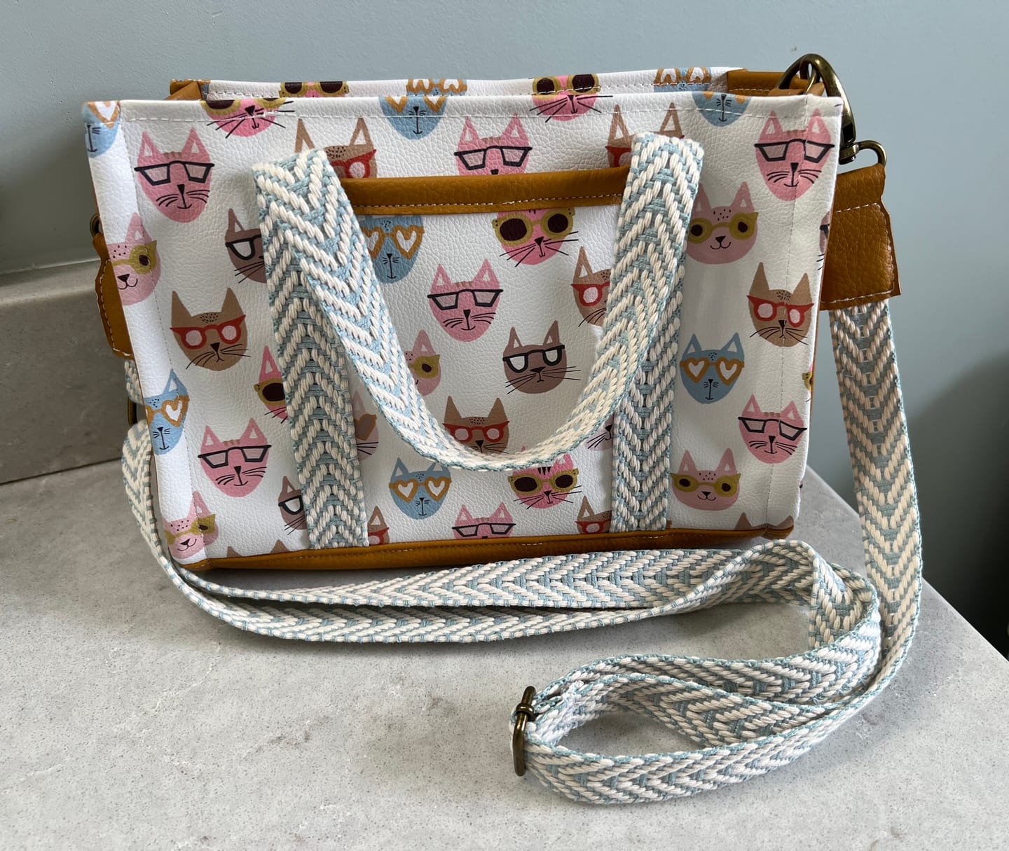 Customer photo review of Cool Cats - Printed Pebble