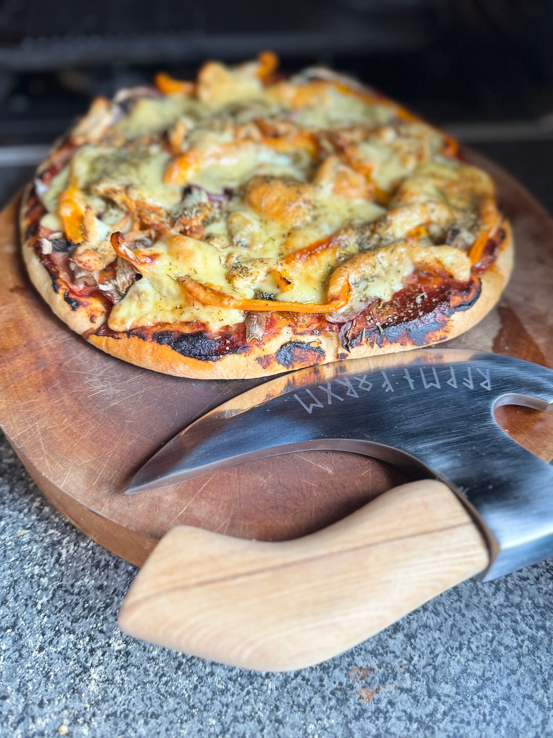 Customer photo review of The Original Pizza Axe