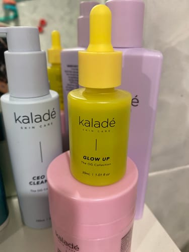 Customer photo review of Glow Up Face Oil