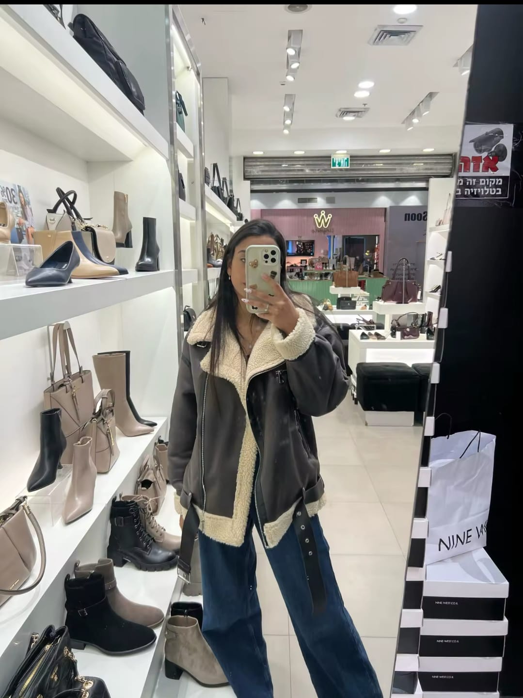 Customer photo review of Chaqueta Aviadora Abrigo Agustha