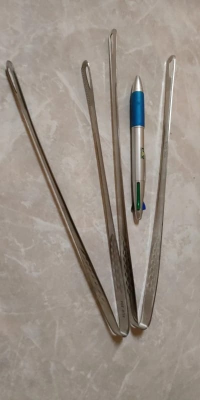Customer photo review of Stainless Steel Kitchen Tongs