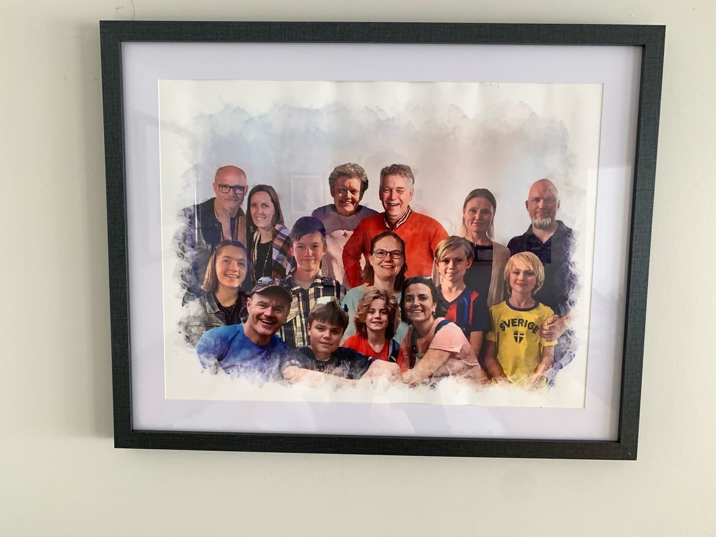 Customer photo review of Custom Family Photo Portrait