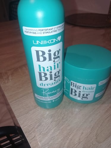 Customer photo review of Gamme Rosemary - Kit Complet - Shampooing, masque - Tout type de cheveux