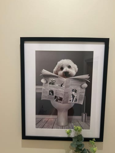 Customer photo review of Important meeting - Personalised poster