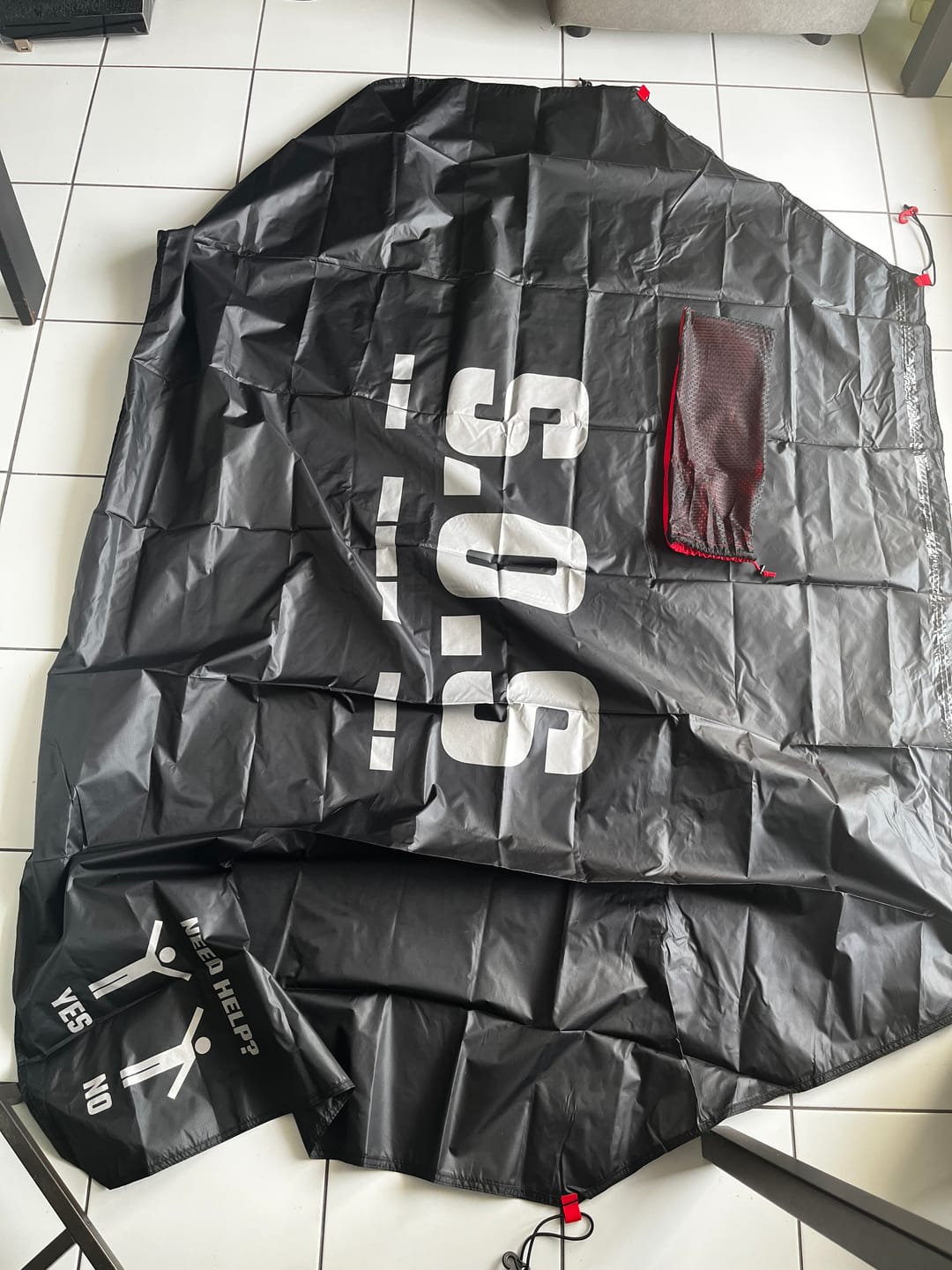 Customer photo review of MotoTent Groundsheet