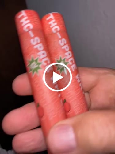 Customer video review of THC Spacewater | 20mg THC Shot