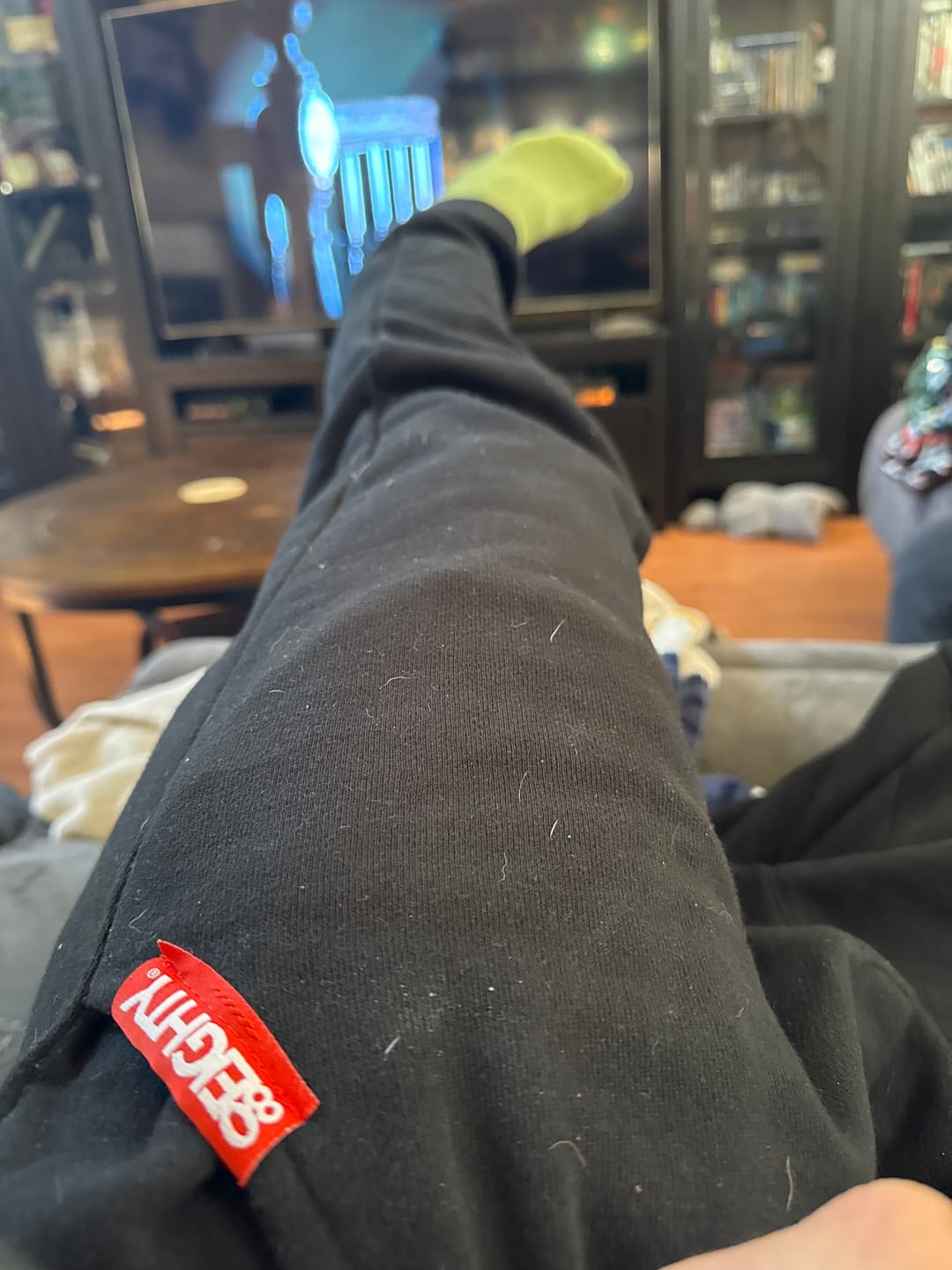 Customer photo review of 80Eighty® Black Fleece Pant
