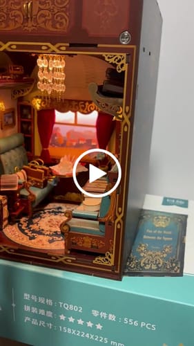 Customer video review of Infinity Train Cabin Kit 3D Wooden Puzzle
