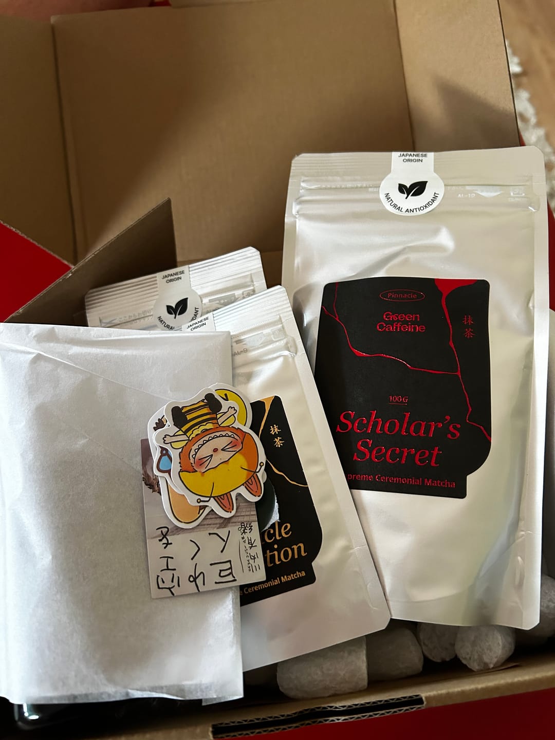 Customer photo review of Scholar's Secret (Brainiac) - Supreme Ceremonial Matcha