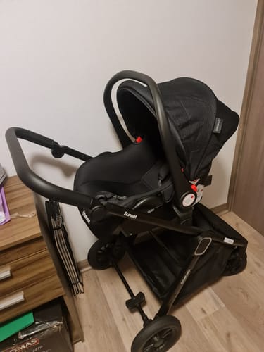 Customer photo review of Coche Cuna Travel System Isofix Sunset Premium Negro Bebesit