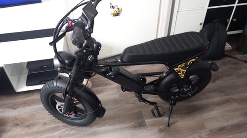 Customer photo review of Ouxi C80 Mini Fatbike - Kinderfatbike - Hydraulische Remmen - Zwart