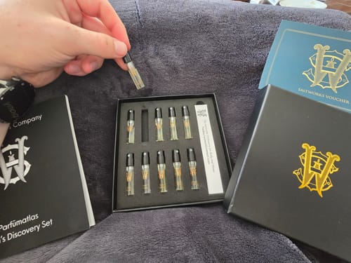 Customer photo review of Men's Discovery Set