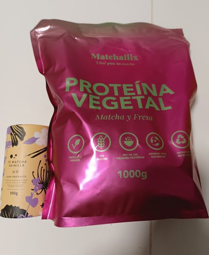 Customer photo review of Té Matcha Premium Vainilla
