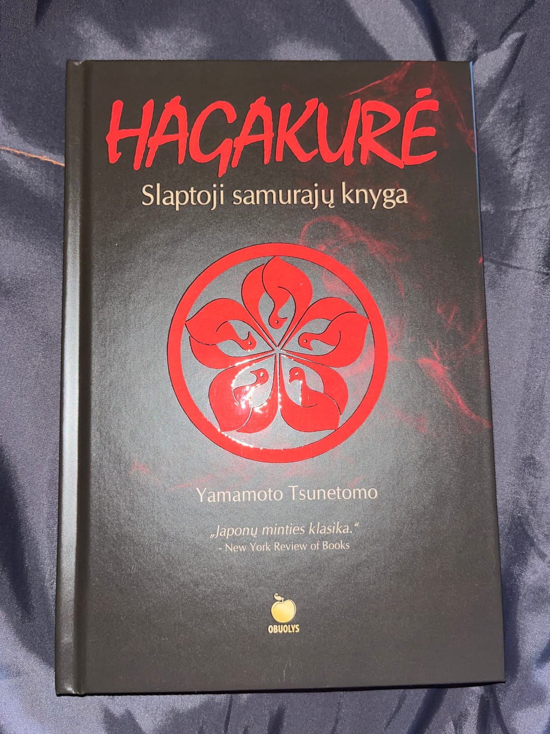 Customer photo review of Hagakurė: slaptoji samurajų knyga visiems, kurie siekia perprasti ir išsiugdyti tikro kovotojo dvasią