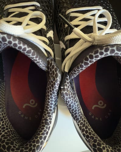 Customer photo review of Game Day Performance Insoles