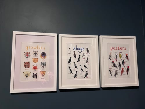 Customer photo review of Peckers Art Print - A4