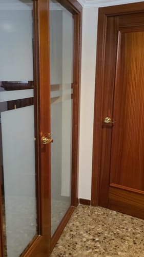 Customer photo review of Manilla dorada plana de mecanismo libre y picaporte de 60/70