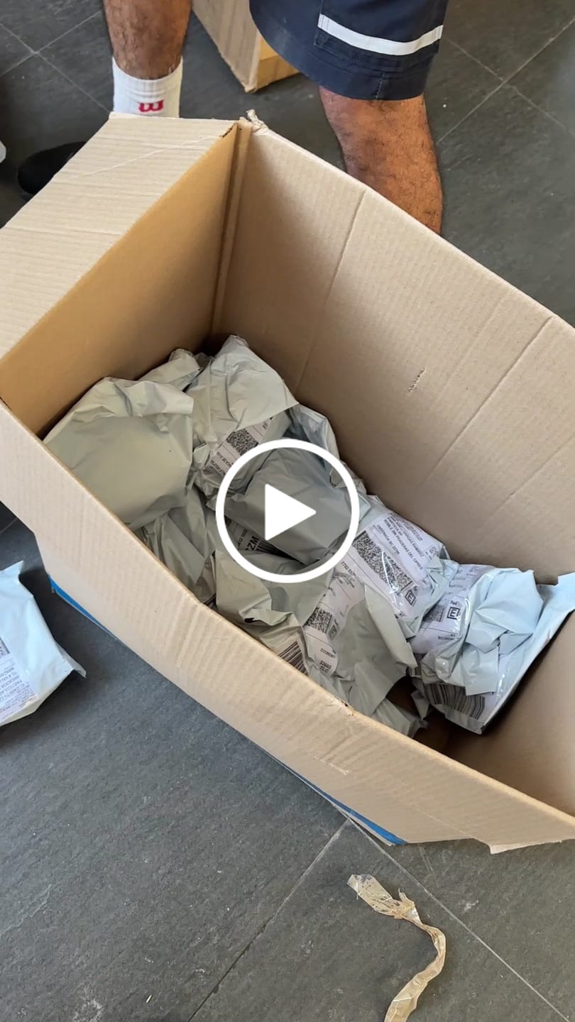 Customer video review of Bolsas Blancas para Envío