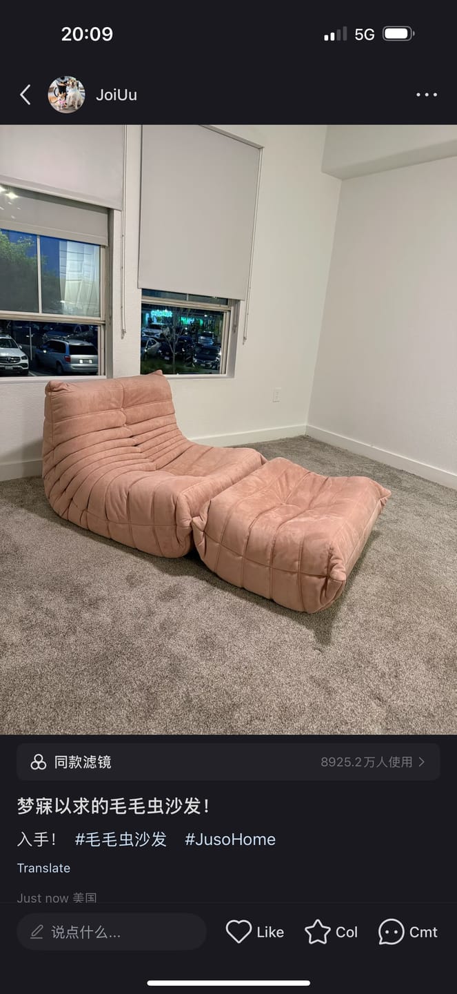 Customer photo review of Chillax Lounger Sofa Chair